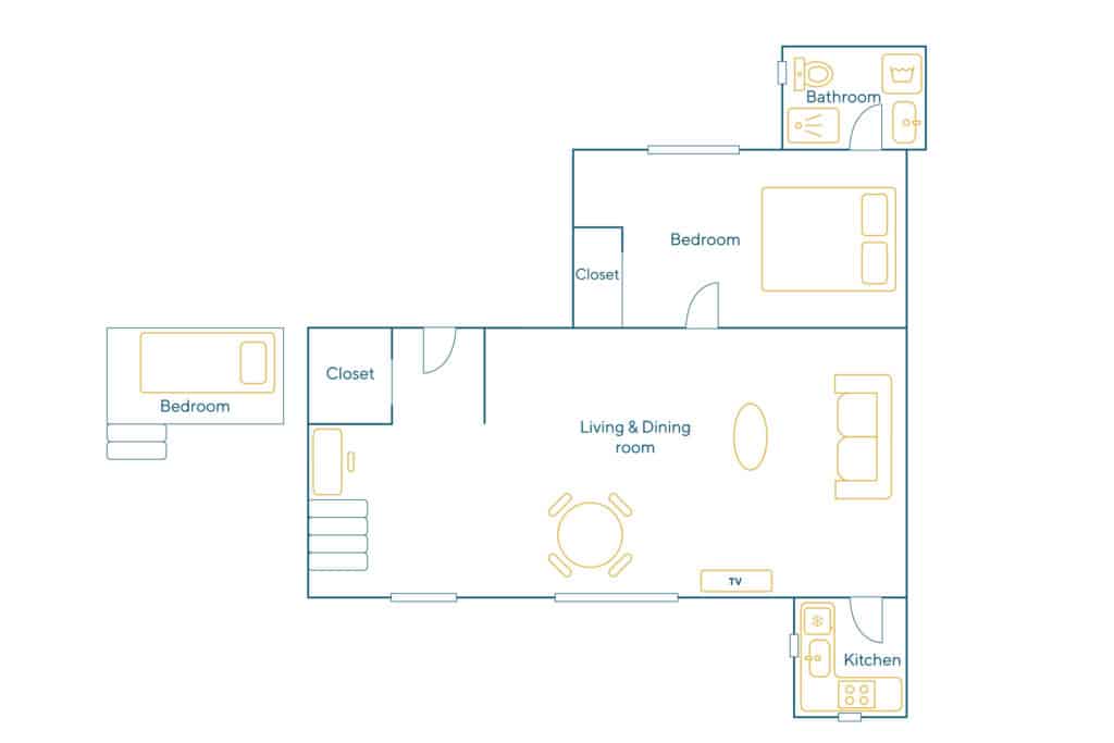 Location Appartement Meublé - 2 pièces - 47 m² - Sentier - Bonne Nouvelle - 75002 Paris - 102911