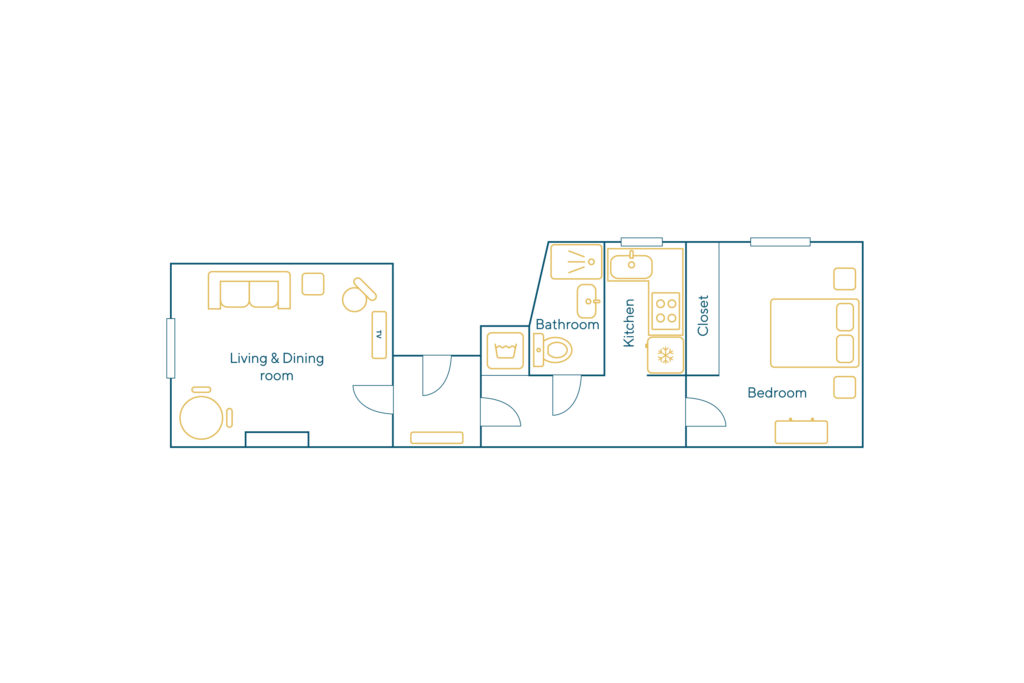 Furnished apartment – 2 rooms – 50 sqm – Champ de Mars – 75015 Paris – 115287 - non contractual