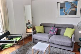 Location Appartement Meublé - 2 pièces - 35 m² - Raspail - Sèvres- Babylone - 75007 Paris - 107368