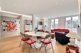 Location Appartement Meublé - 3 pièces - 100 m² - Elysées - Madeleine - 75116 Paris - 216030