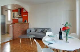 Location Appartement Meublé - 3 pièces - 47 m² - Auteuil - St Cloud - 92100 Boulogne-Billancourt - 292024