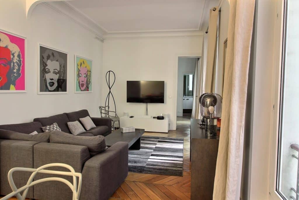 Location Appartement Meublé - 4 pièces - 100 m² - Champs Elysées - Etoile - 75116 Paris - 316365-37