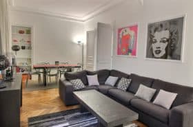 Location Appartement Meublé - 4 pièces - 100 m² - Champs Elysées - Etoile - 75116 Paris - 316365