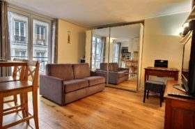 Location Appartement Meublé - 1 pièce - 22 m² - Bourse - 75002 Paris - S02040